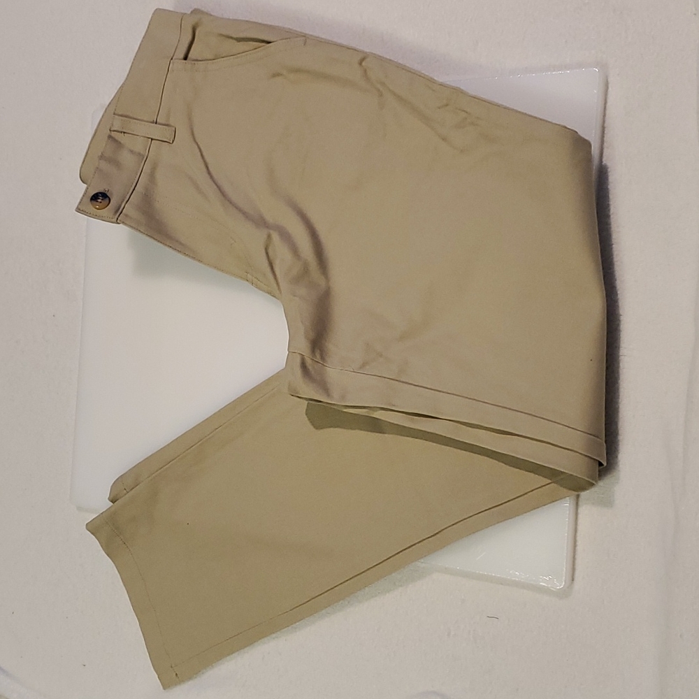 Khaki Straight pants